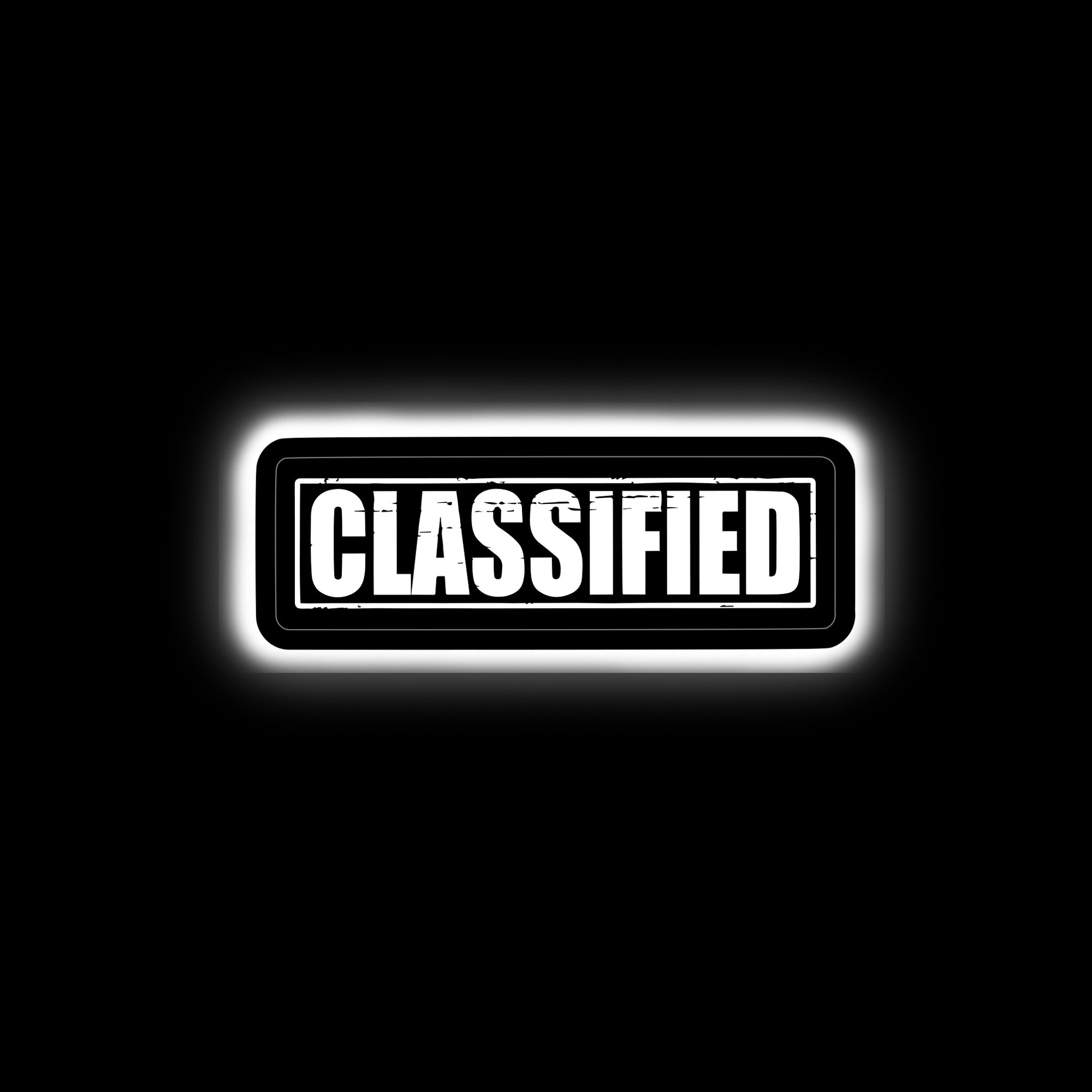 Classified Sticker